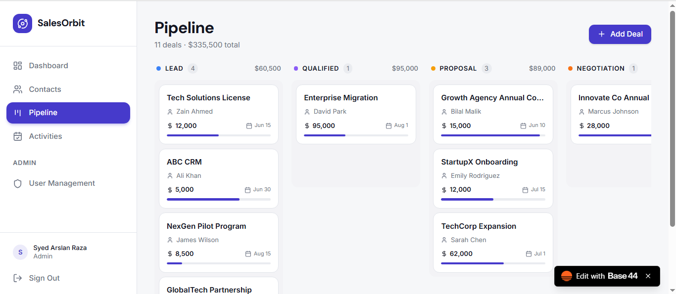 SalesOrbit CRM gallery image