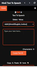 Hindi TTS - Hindi Text To Speech gallery image