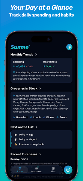 Summo - Main product screenshot demonstrating key features and user interface