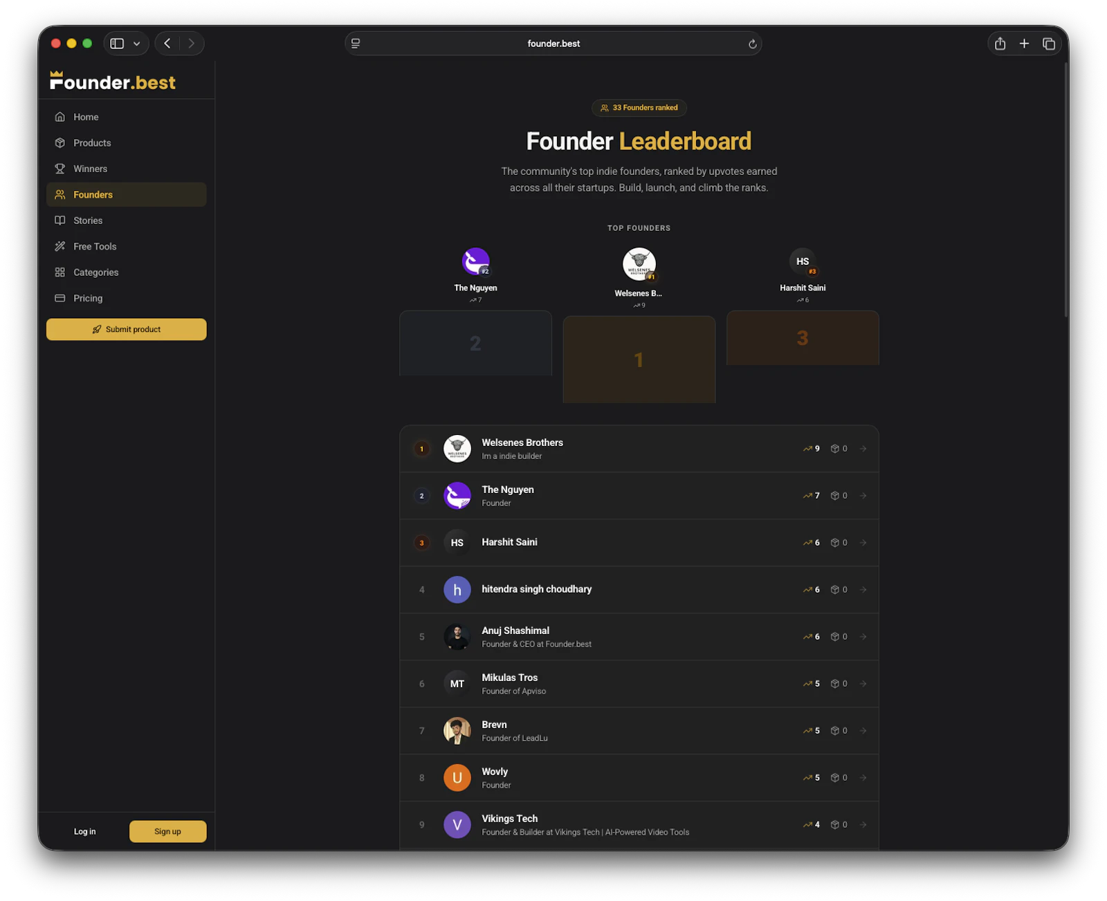 Founder.best screenshot 4