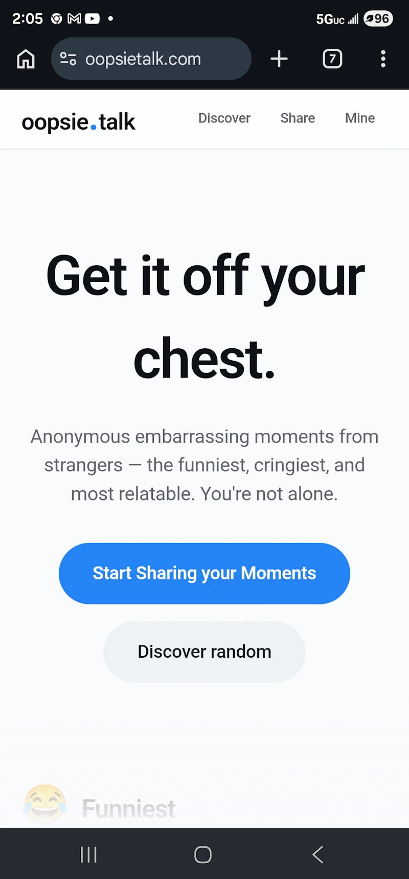 Oopsie.Talk screenshot 1