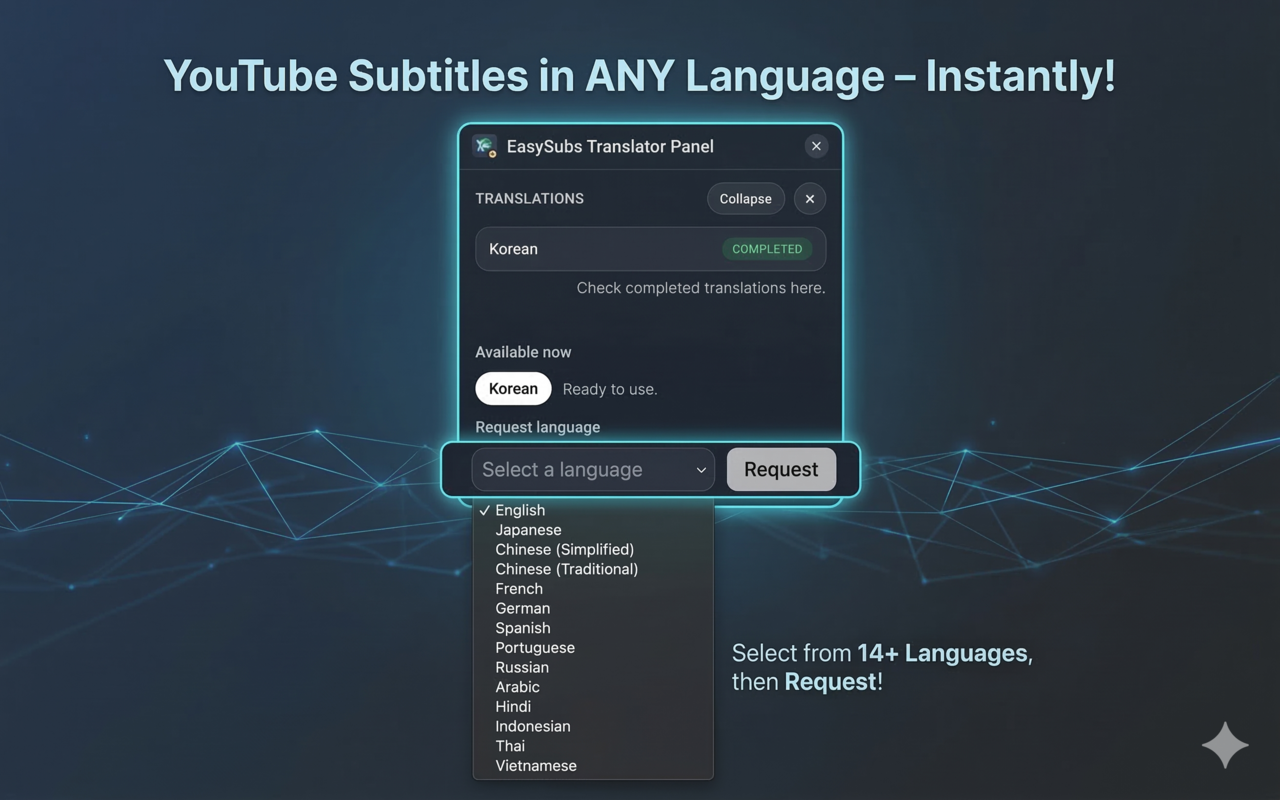 RootblySub - Subtitle Gen for Youtube - Screenshot 2 showing product features and functionality