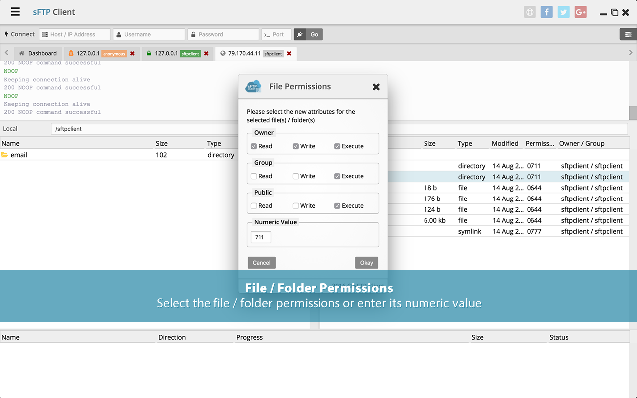 sFTP Client for Chrome gallery image