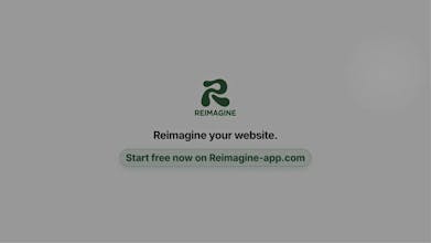 Reimagine AI | Website Generator gallery image