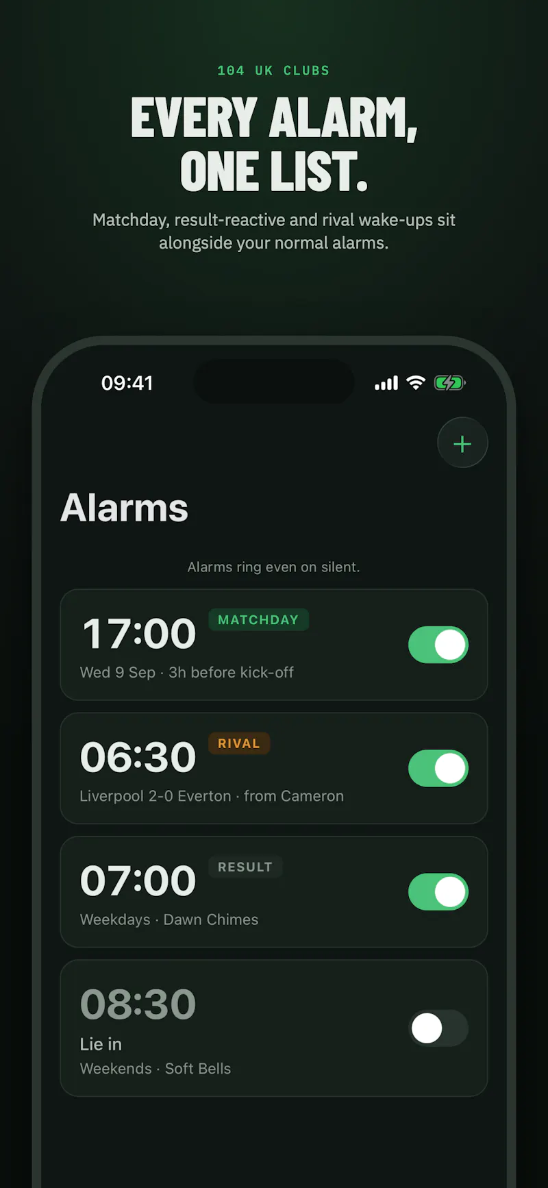 The Football Alarm Clock screenshot 6