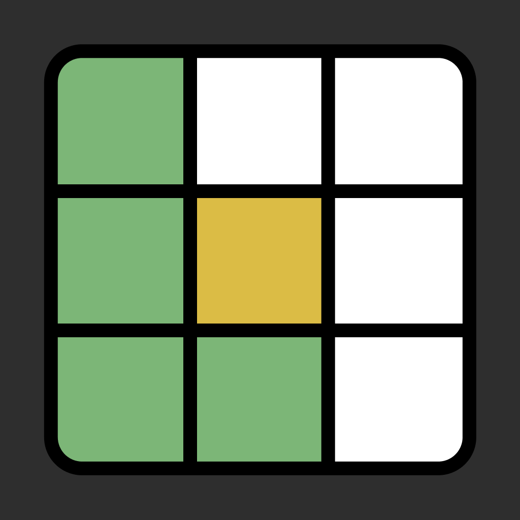 See whos better at wordle  - Product Hunt launch logo and brand identity