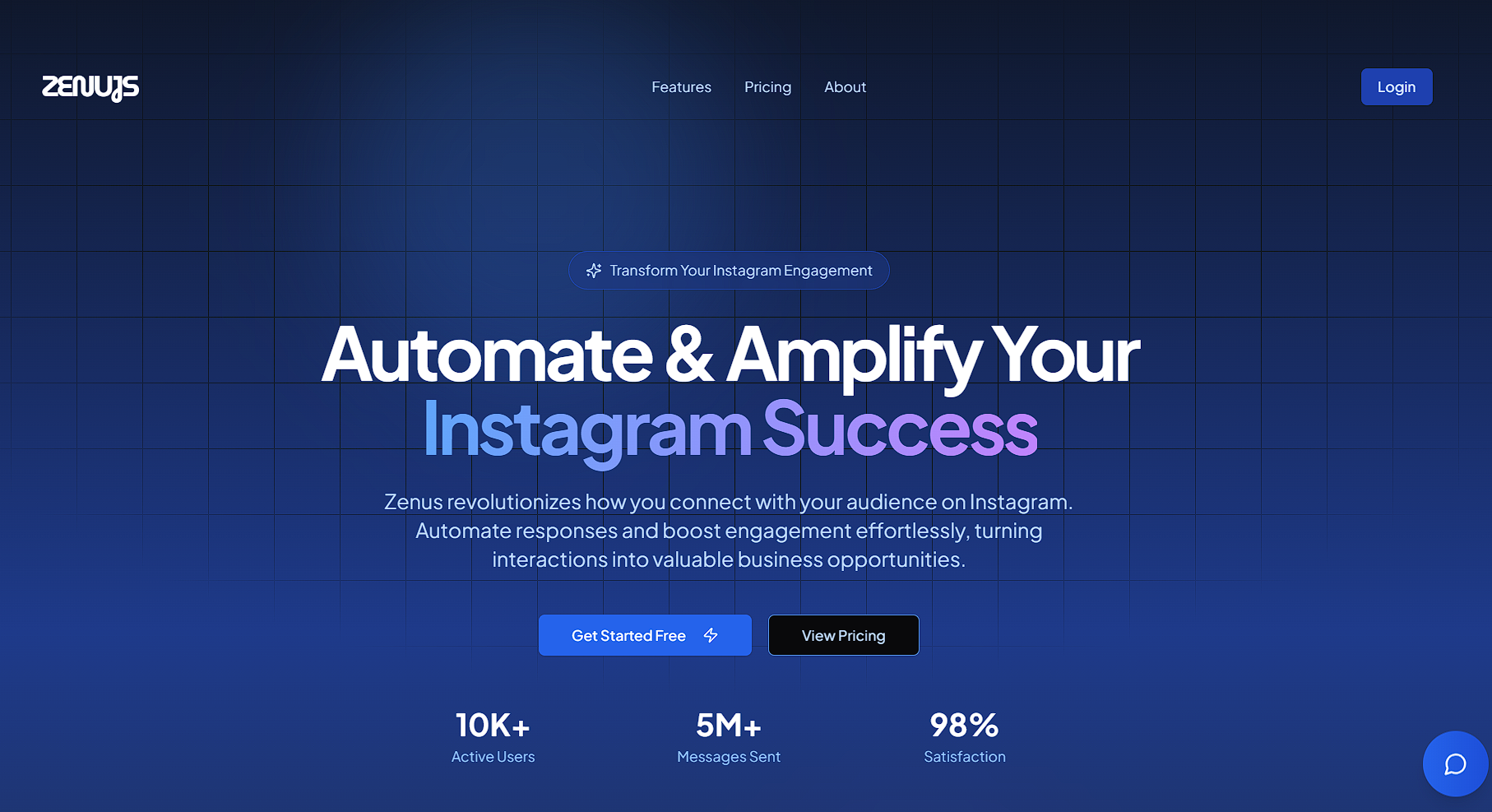 Zenus - Main screenshot showing features and interface