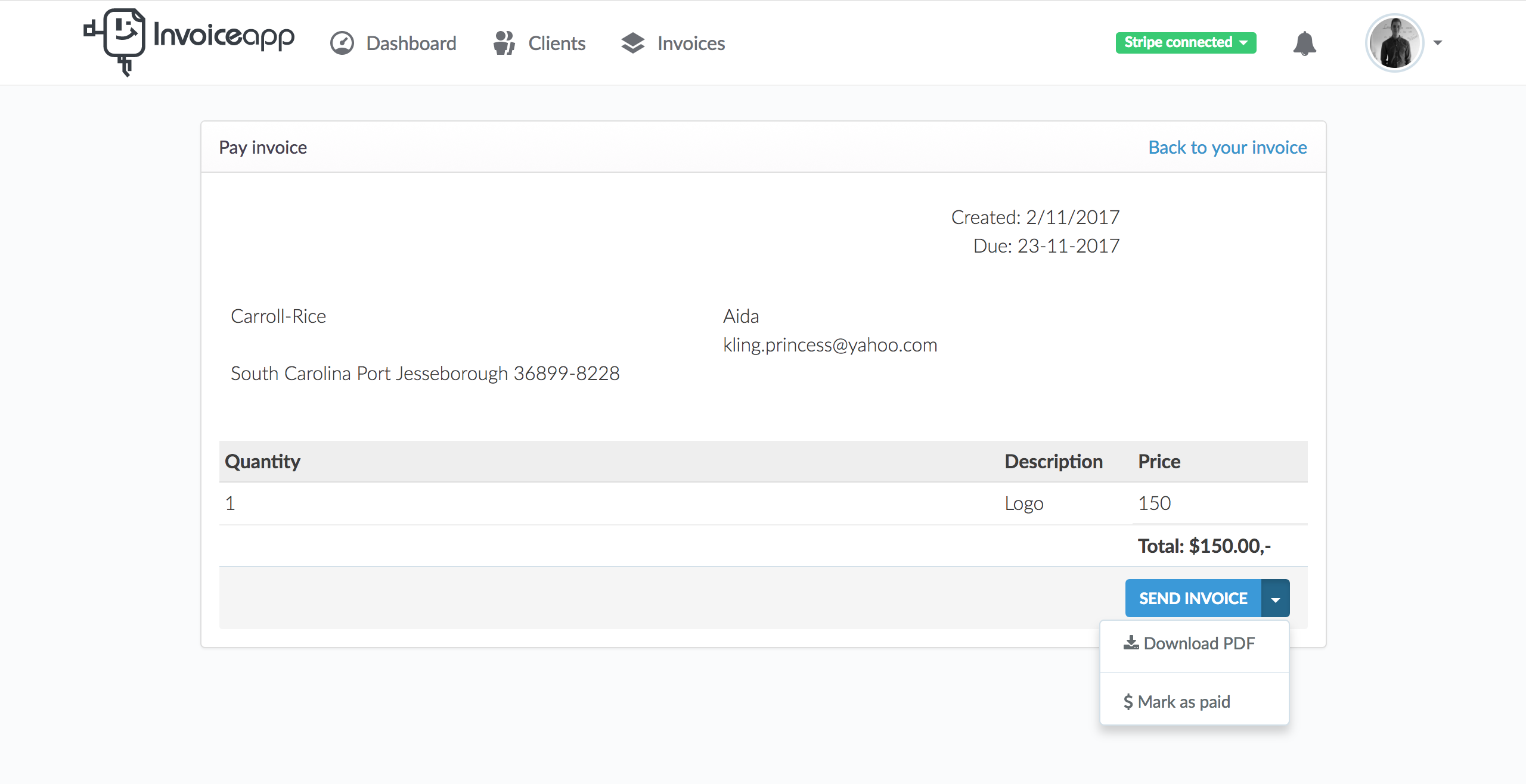 Invoiceapp gallery image