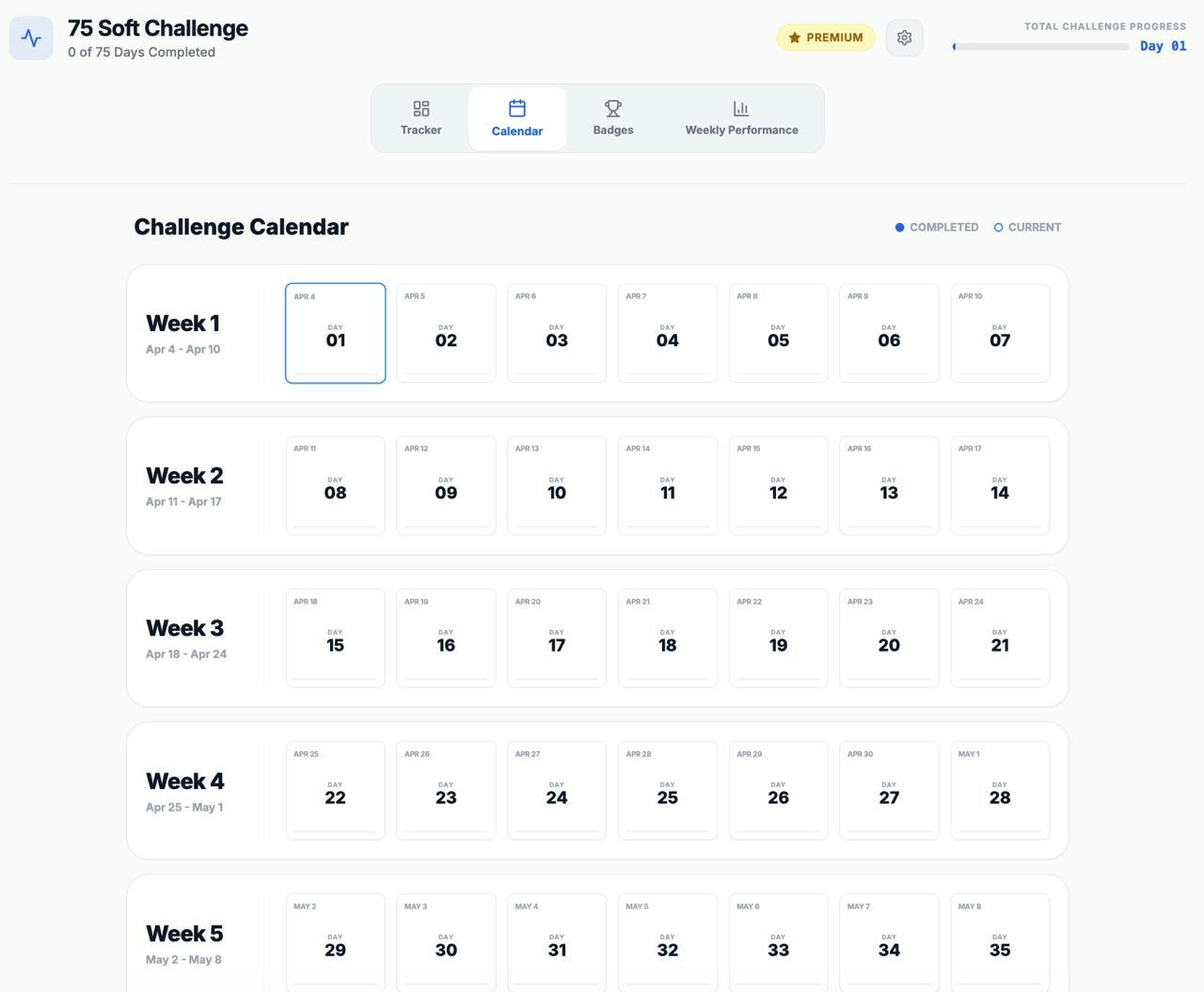 75 Soft Challenge gallery image