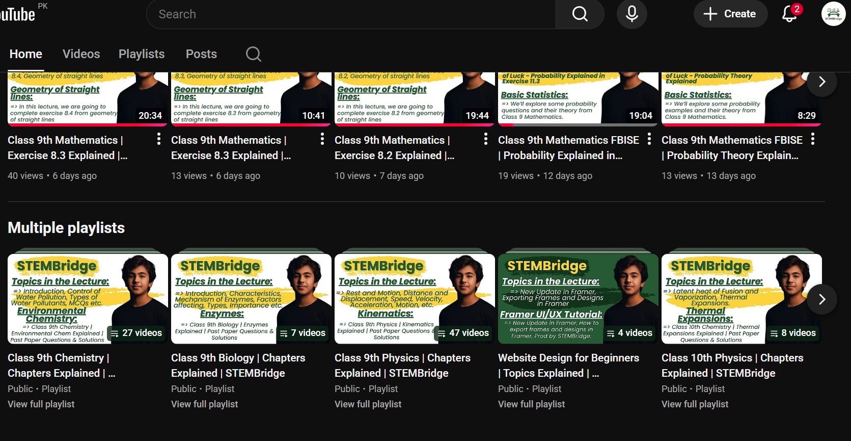 STEMBridge | Class 9–12 Sci & Math Prep - Main product screenshot demonstrating key features and user interface