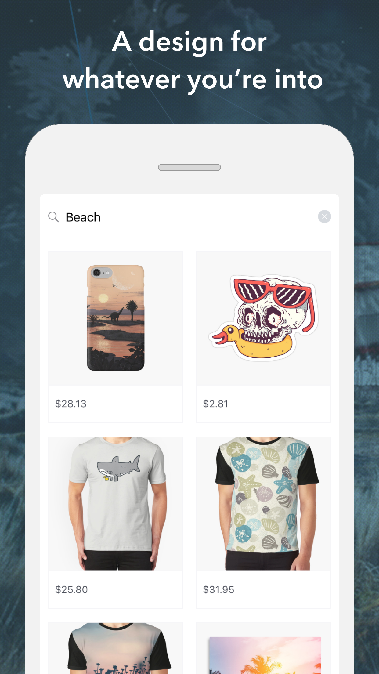 Redbubble iOS App gallery image