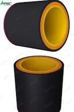 Anar Rub Tech Flexo Printing Sleeve. gallery image