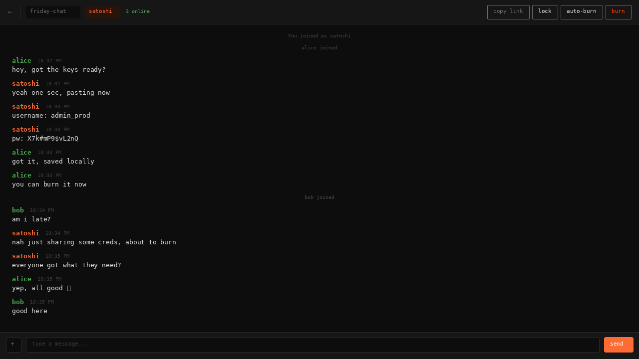 BurnChat gallery image