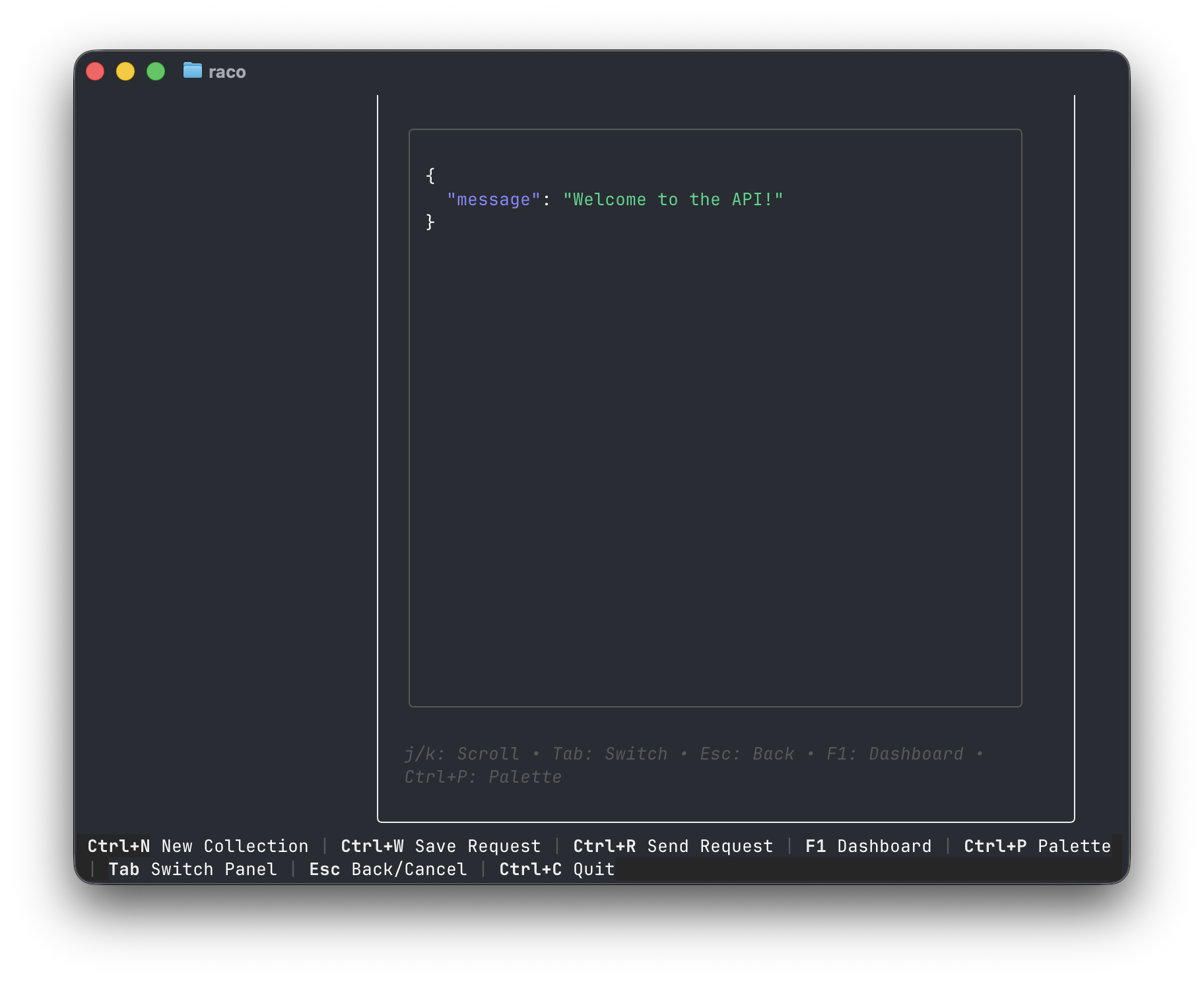Raco CLI - Screenshot 2 showing product features and functionality