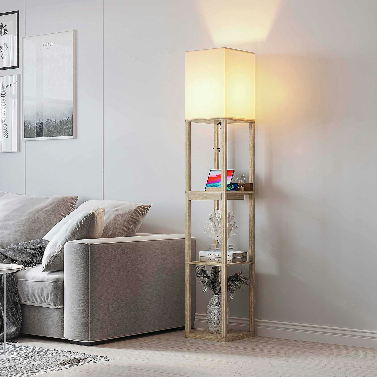 Sunmory Shelf Floor Lamp gallery image