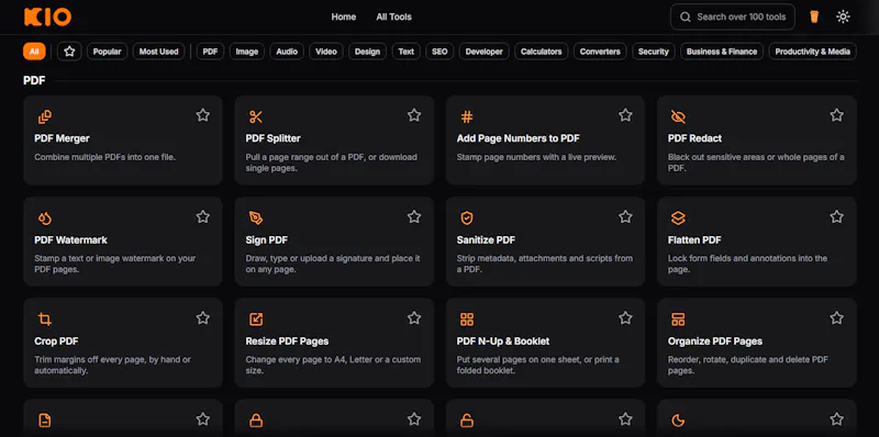 KioTools screenshot 3