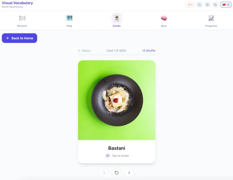 Visual Vocabulary screenshot 3
