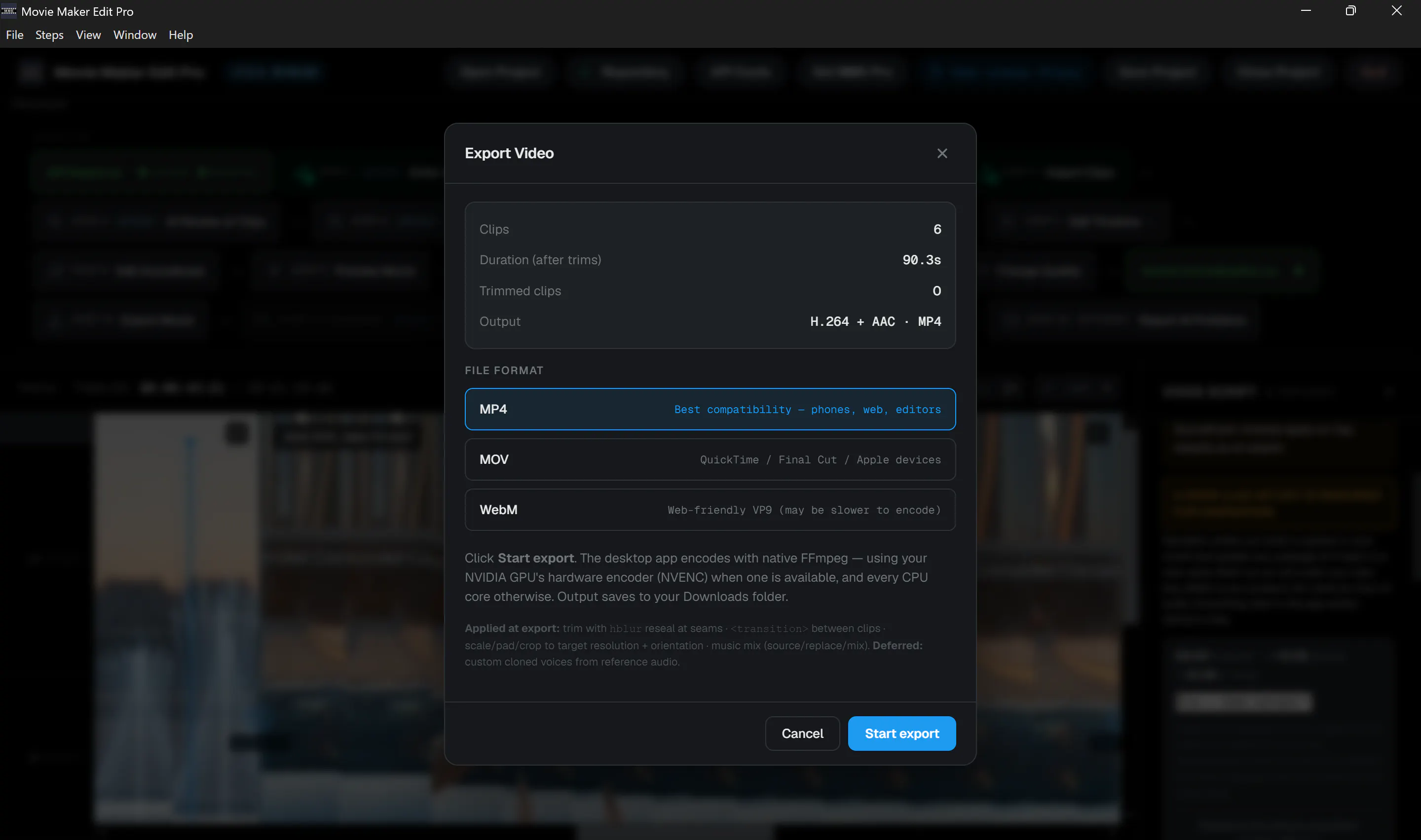 Movie Maker Edit 7.3 (Free Version) gallery image