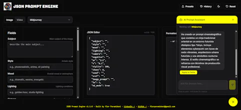 JSON Prompt Engine gallery image