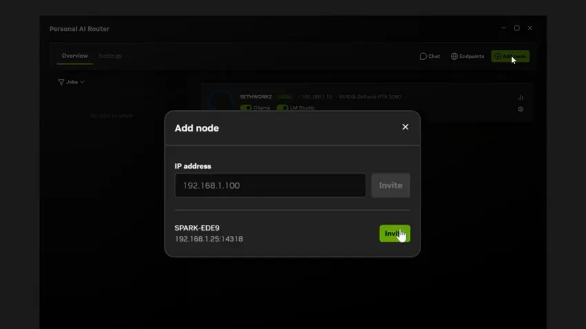 NVIDIA Personal AI Router gallery image