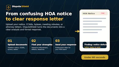 HOA Dispute Shield gallery image