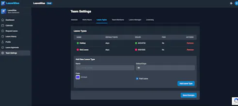 LeaveWise gallery image