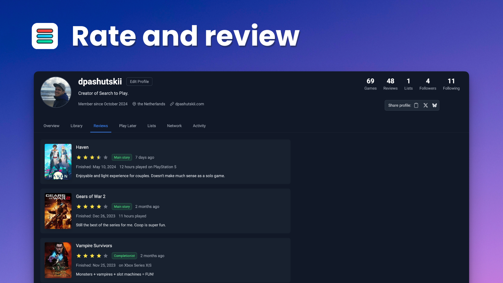 Search to Play gallery image