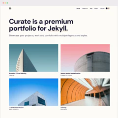 Jekyll Curate