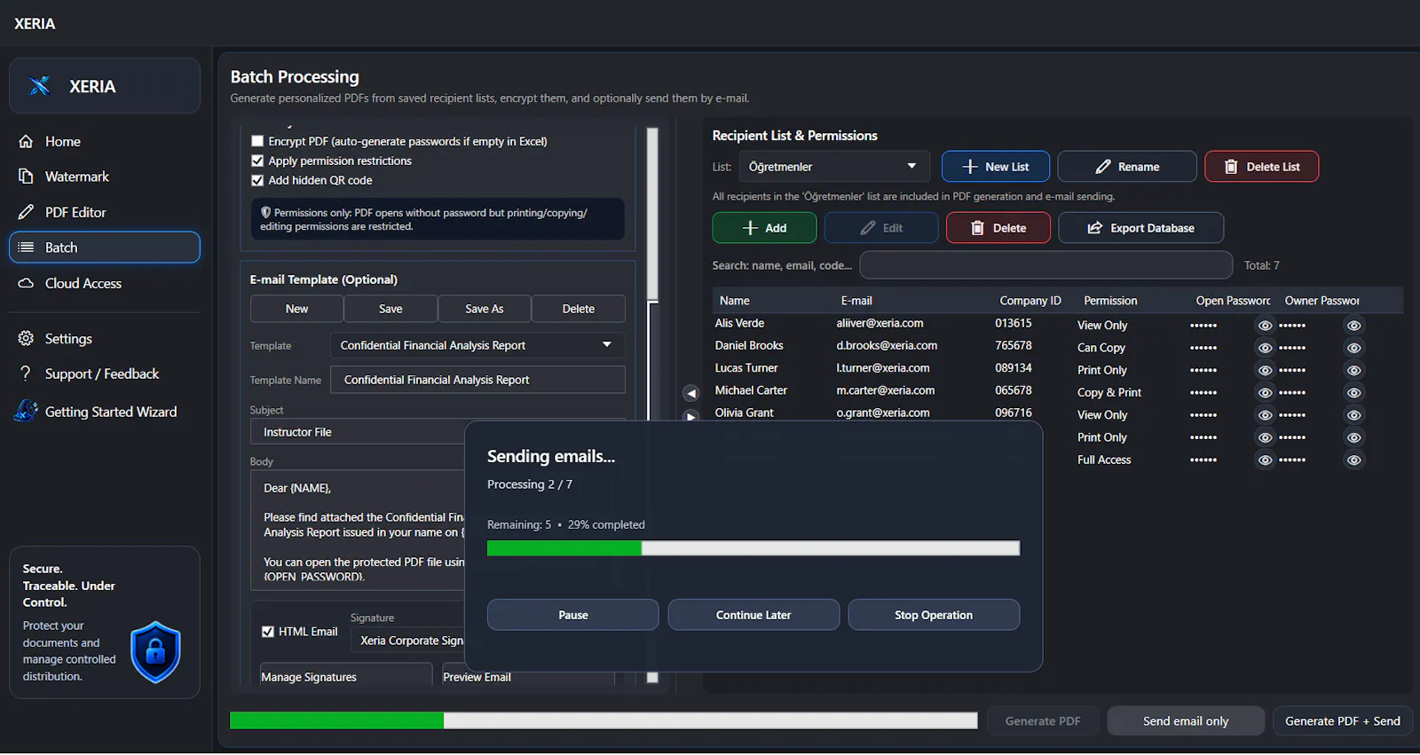 XERIA screenshot 4