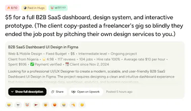 Upwork Shitshow gallery image
