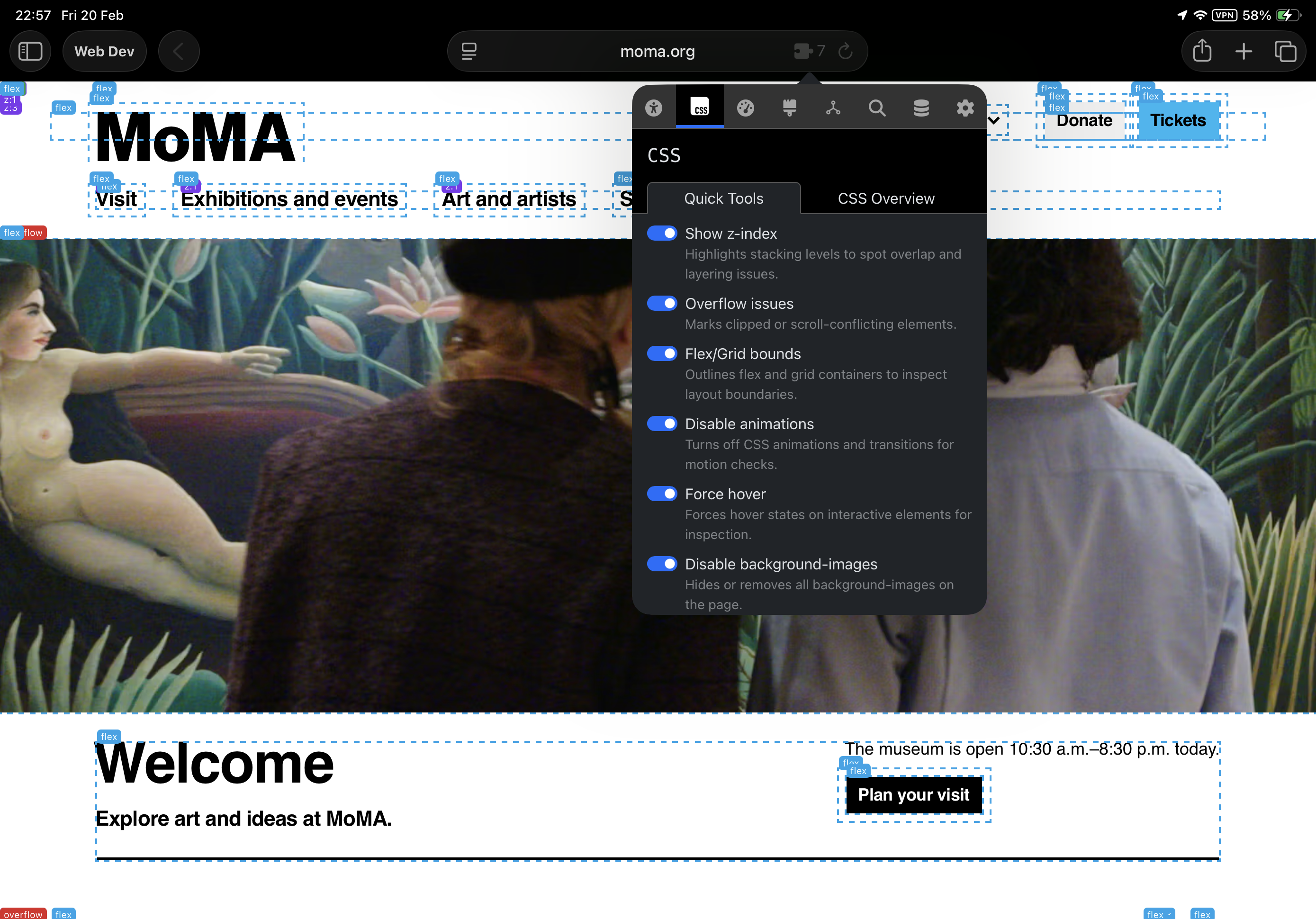 Web DevTools+ (iOS Safari) gallery image