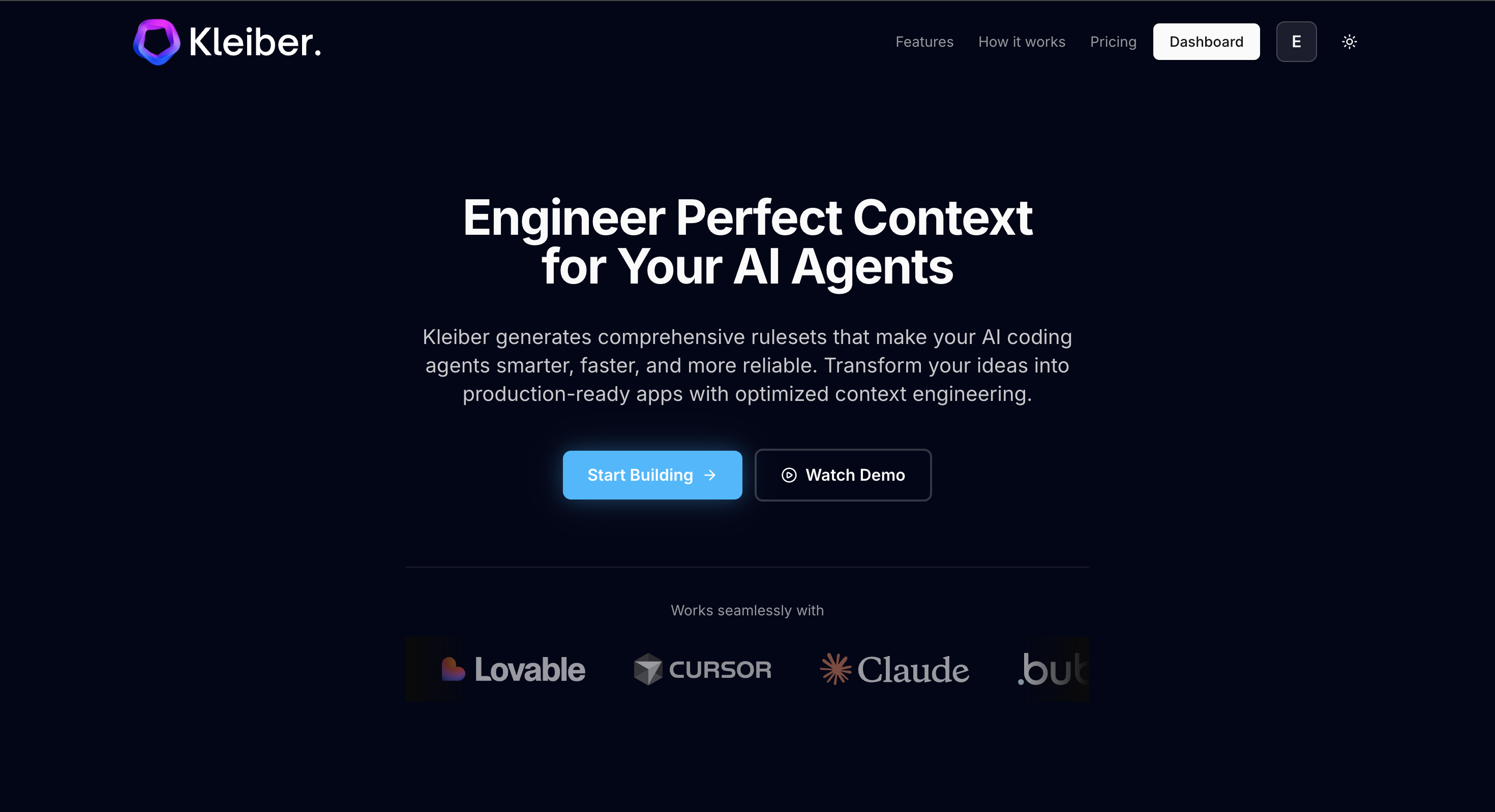 Kleiber - Main product screenshot demonstrating key features and user interface