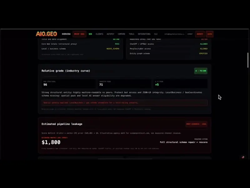 AIO.GEO Protocol screenshot 1 (video preview)