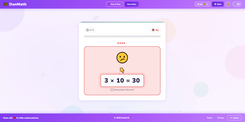 DanMath screenshot 3