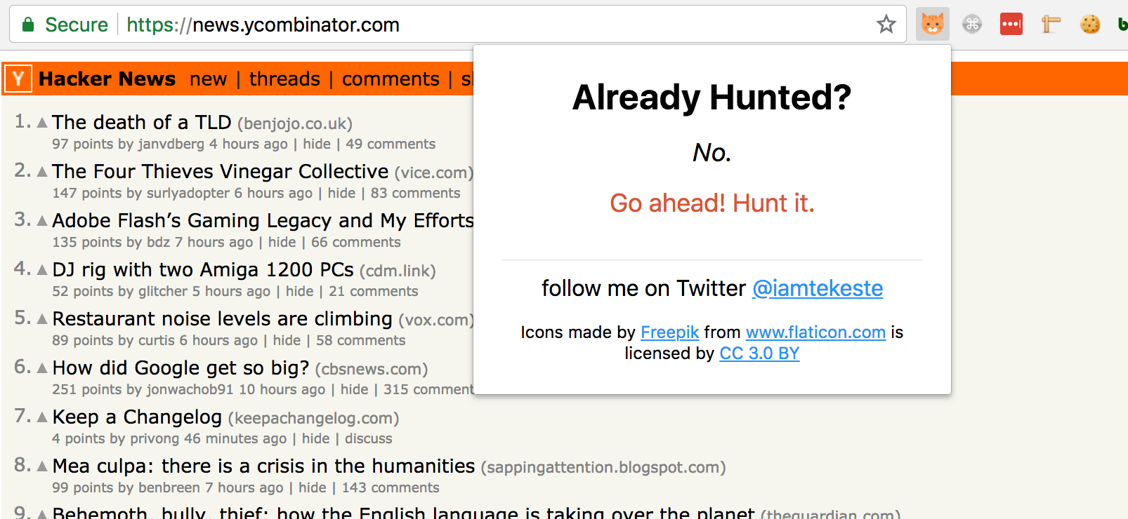 Hunted or Nah Image