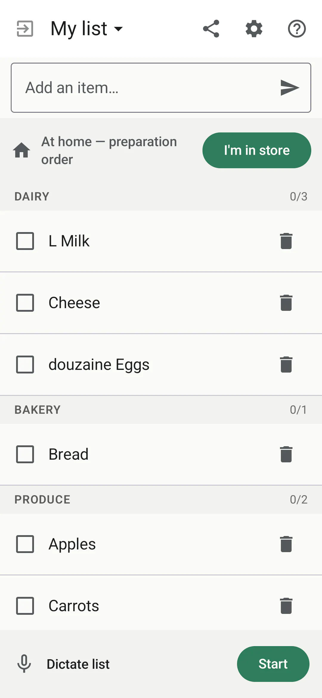 SmartCart — Voice Shopping List gallery image