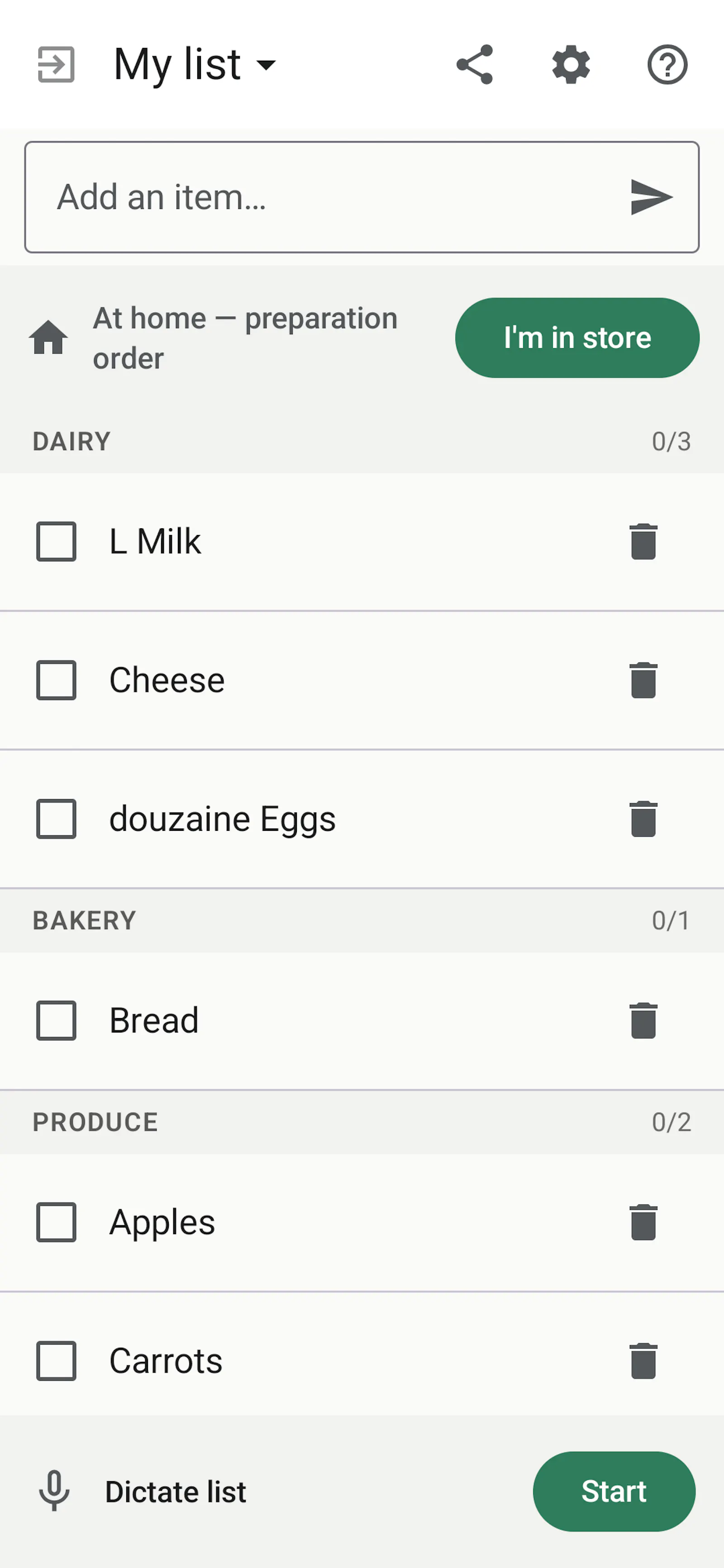 SmartCart — Voice Shopping List screenshot 2