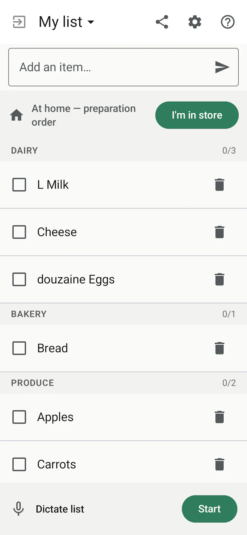 SmartCart — Voice Shopping List screenshot 2