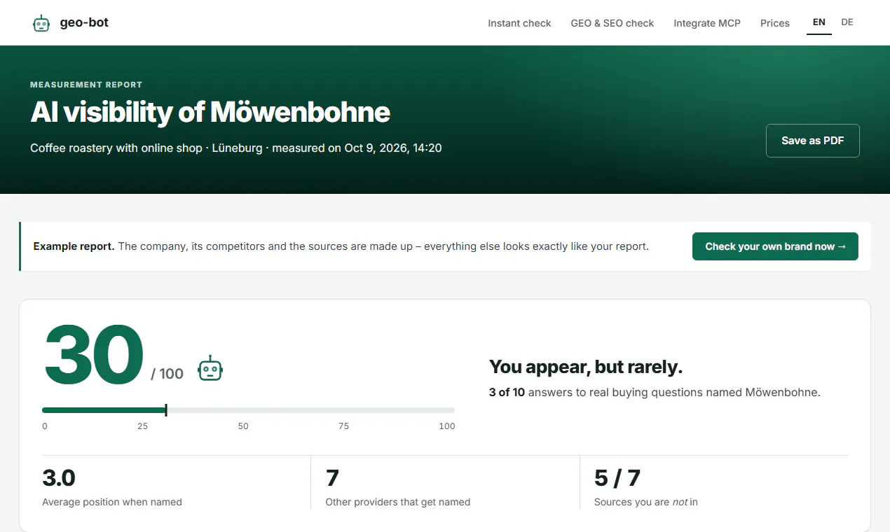 GEO-bot gallery image