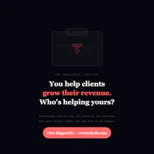 RevAnalysis Business Revenue Diagnostic gallery image