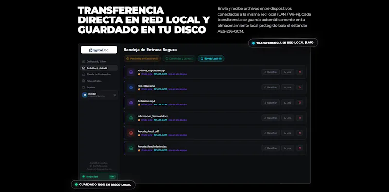 CryptoDoc screenshot 2