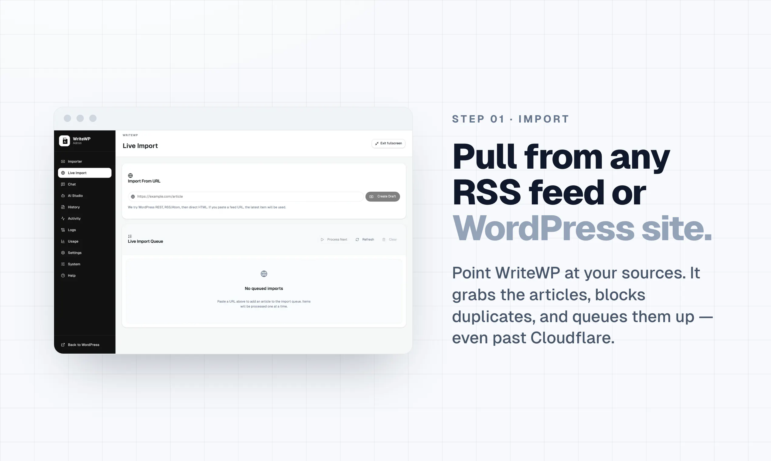 WriteWP – AI Autoblogging For WordPress gallery image