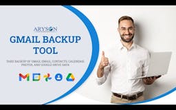 Aryson Gmail Backup Tool media 1