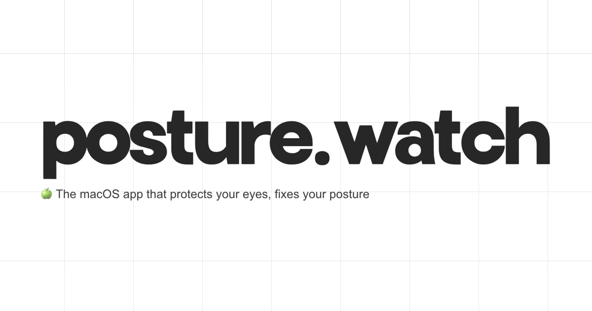 posture.watch - Bescherm uw ogen, repareer uw houding media 4