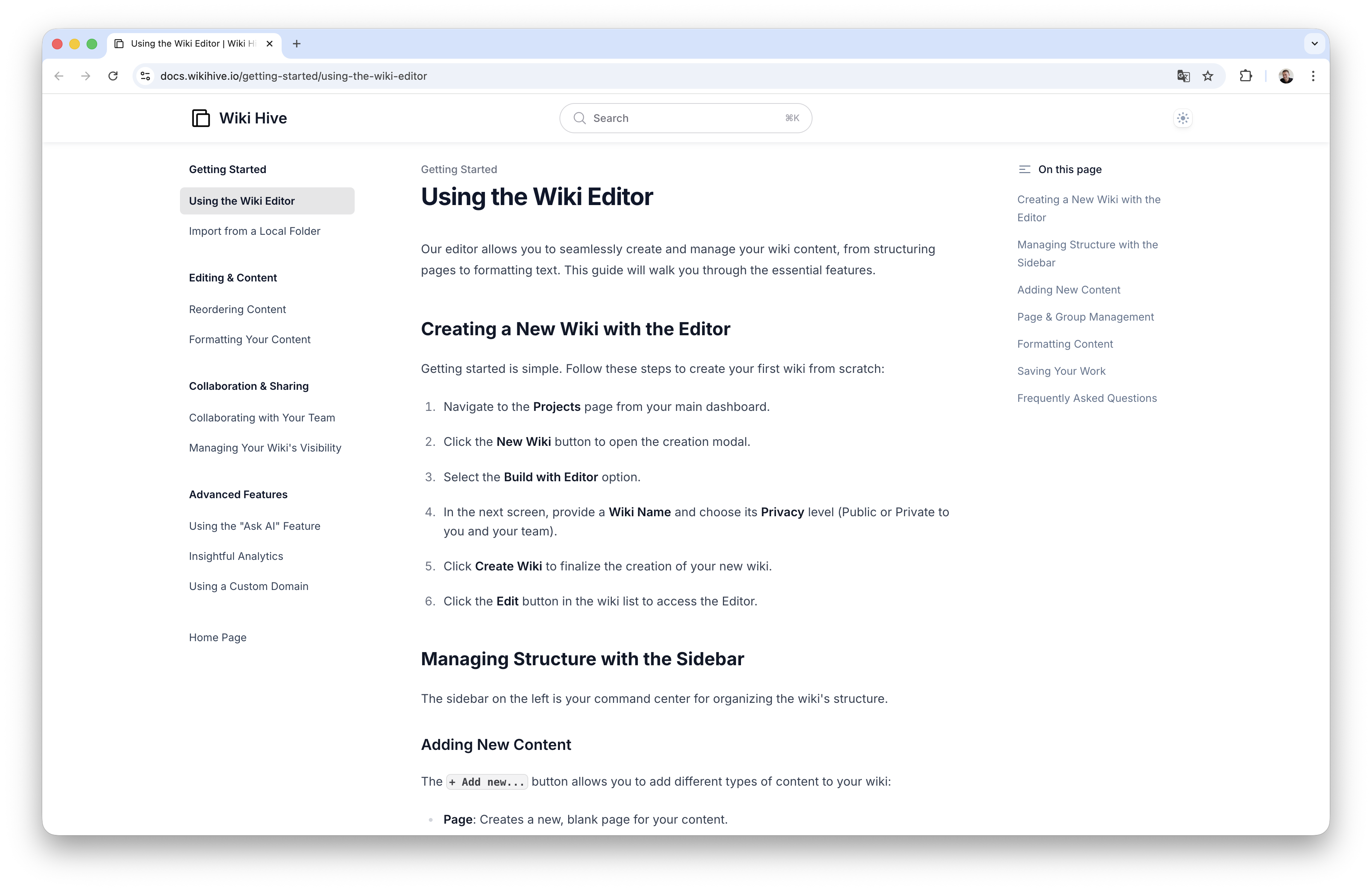 Wiki Hive gallery image