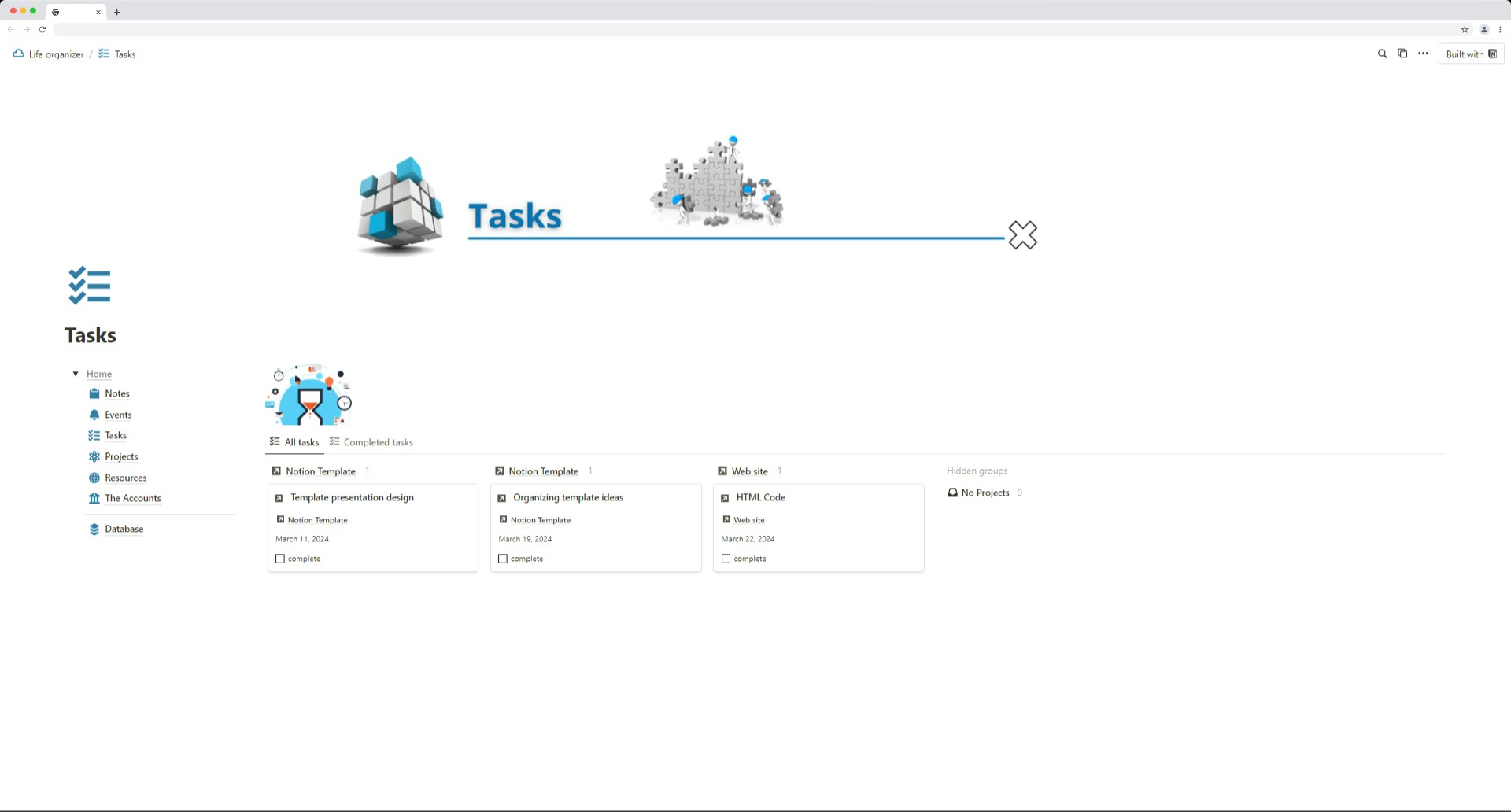 Life organizer gallery image