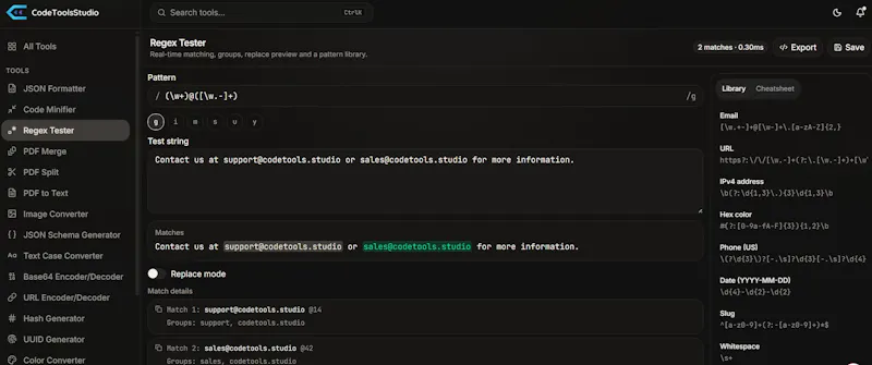 Code Tools Studio screenshot 6