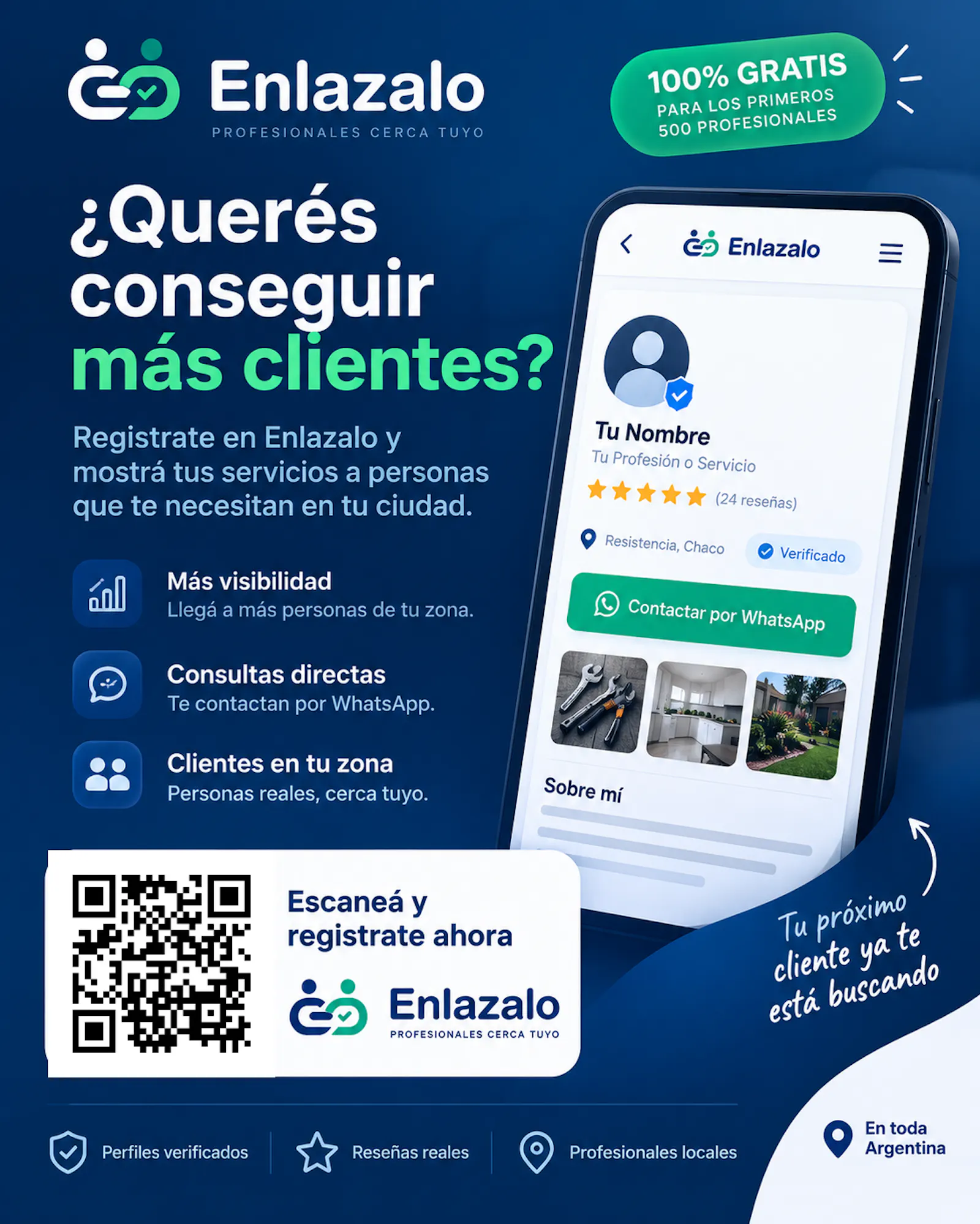 Enlazalo screenshot 2