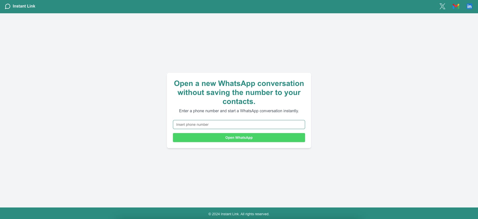 Instant Link WhatsApp media 1