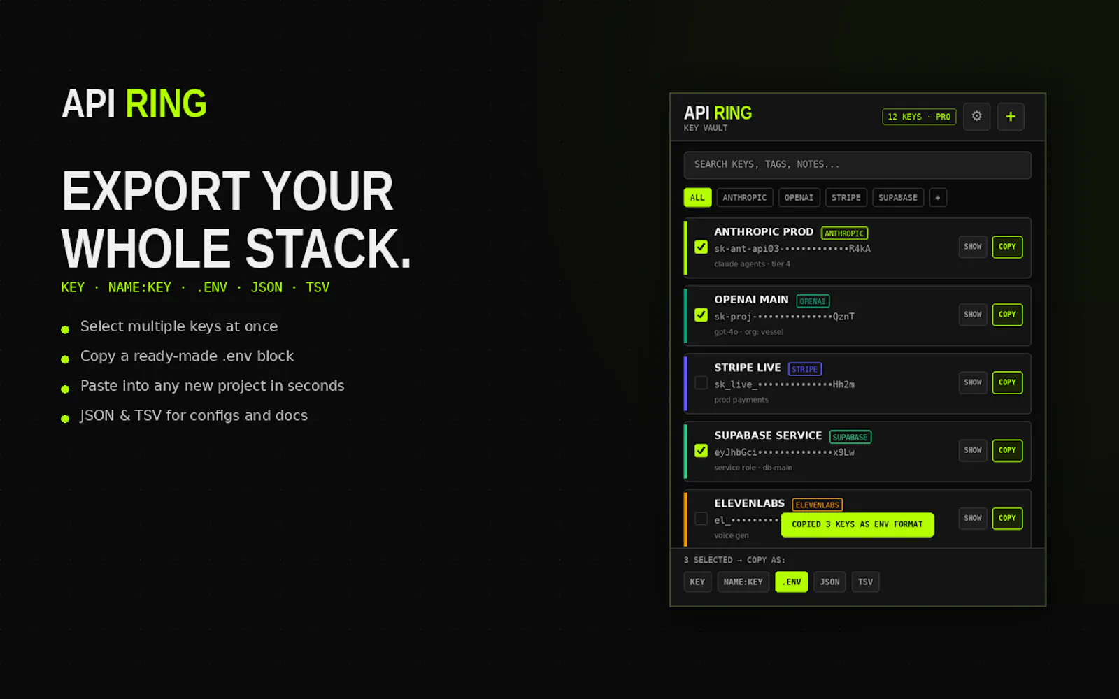 API Ring screenshot 2